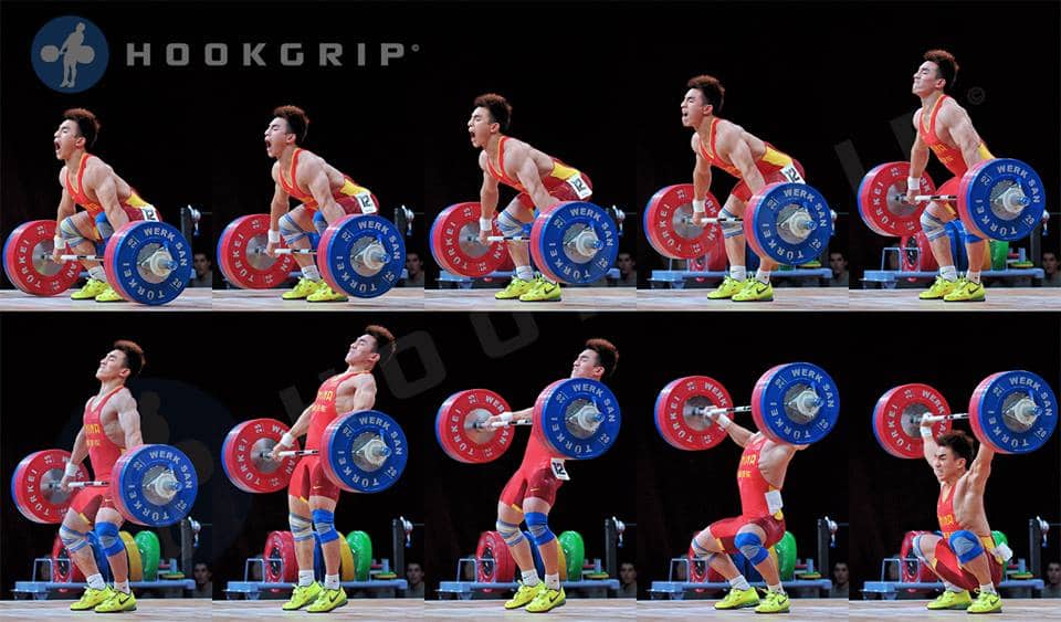 Technical breakdown of snatch olympic lift